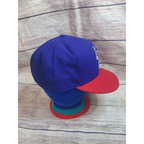 Vtg New Era Buffalo Bison MiLB fitted cap