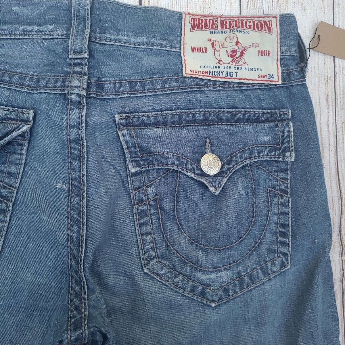 Vintage True Religion denim shorts  Y2k Baggy Jorts