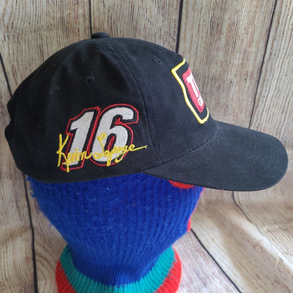 Vtg Nascar TV guide  snapback hat #16 Kevin Lepage 1999 2000
