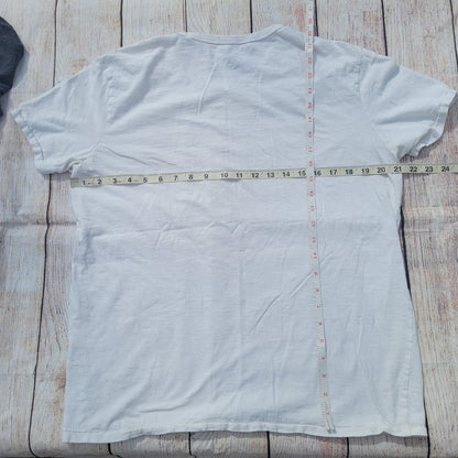 Vtg Lucky Brand Woodstock tee