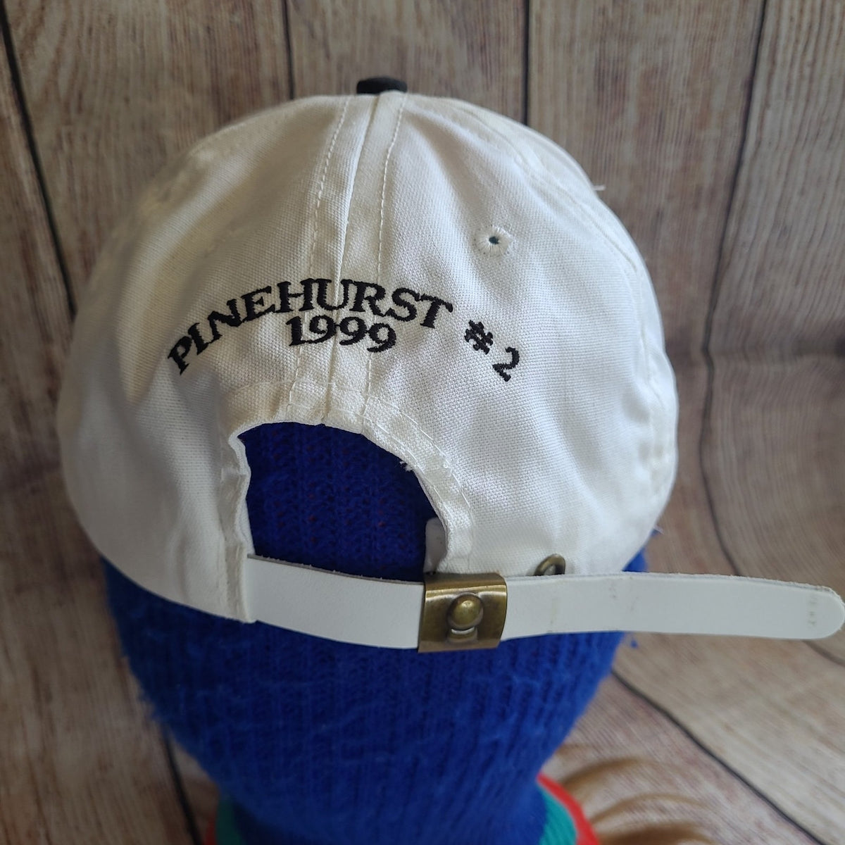 Vintage US Open 1999 Pinehurst Golf Hat leather  Strapback Imperial