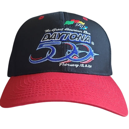 Vtg Y2k Daytona 500 snapback hat