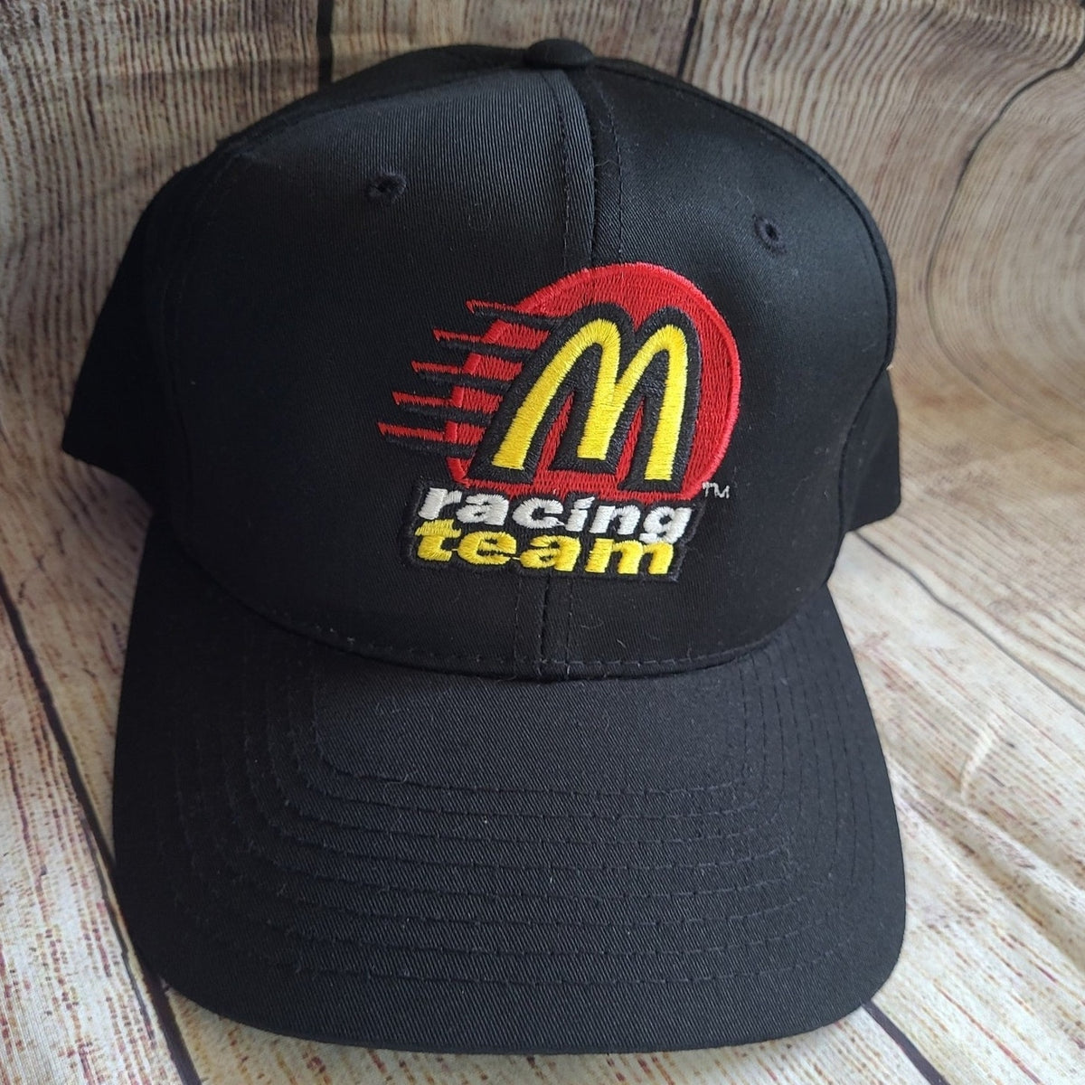 Vtg McDonald's Racing Team Nascar snapback hat