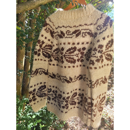 Vtg Andes Artesanias Wool Sweater