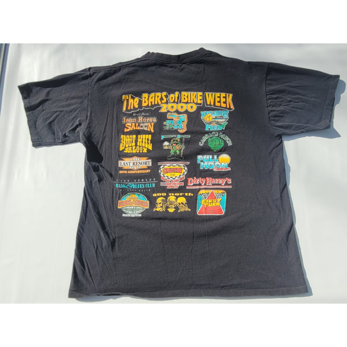 Vintage Daytona Bike Week 2000 Biker T shirt
