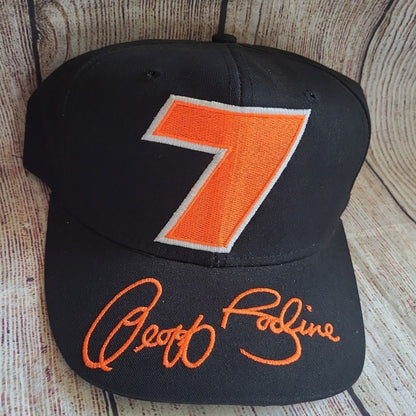 Vtg Nascar Geoff Bodine Script Big Logo Racing made in usa QVC #7