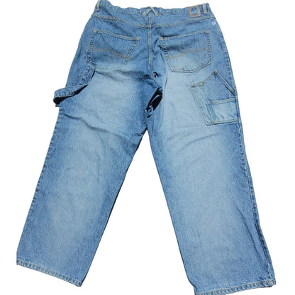 Vintage Baggy Wide Leg Carpenter Jeans by Azzure
