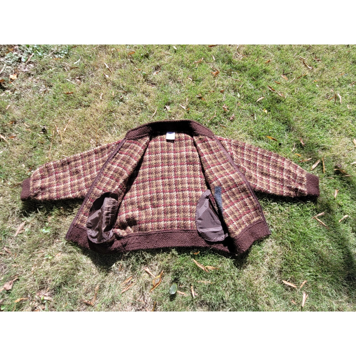 Boyne Valley Weavers Plaid Wool Jacket