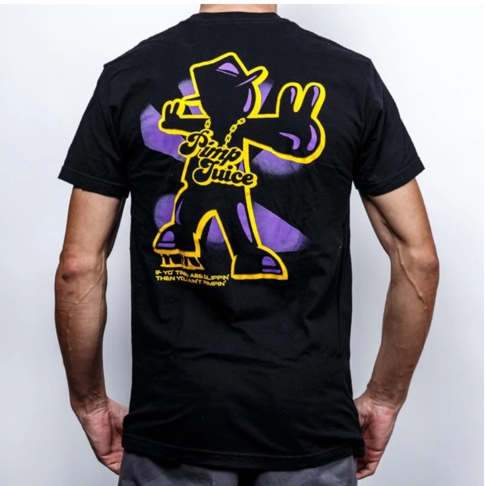 Pimp Juice Gold Chain Tee Shirt Y2k