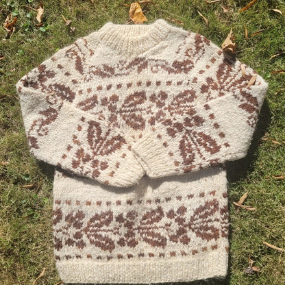 Vtg Andes Artesanias Wool Sweater