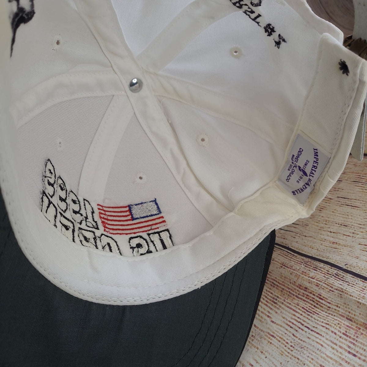 Vintage US Open 1999 Pinehurst Golf Hat leather  Strapback Imperial