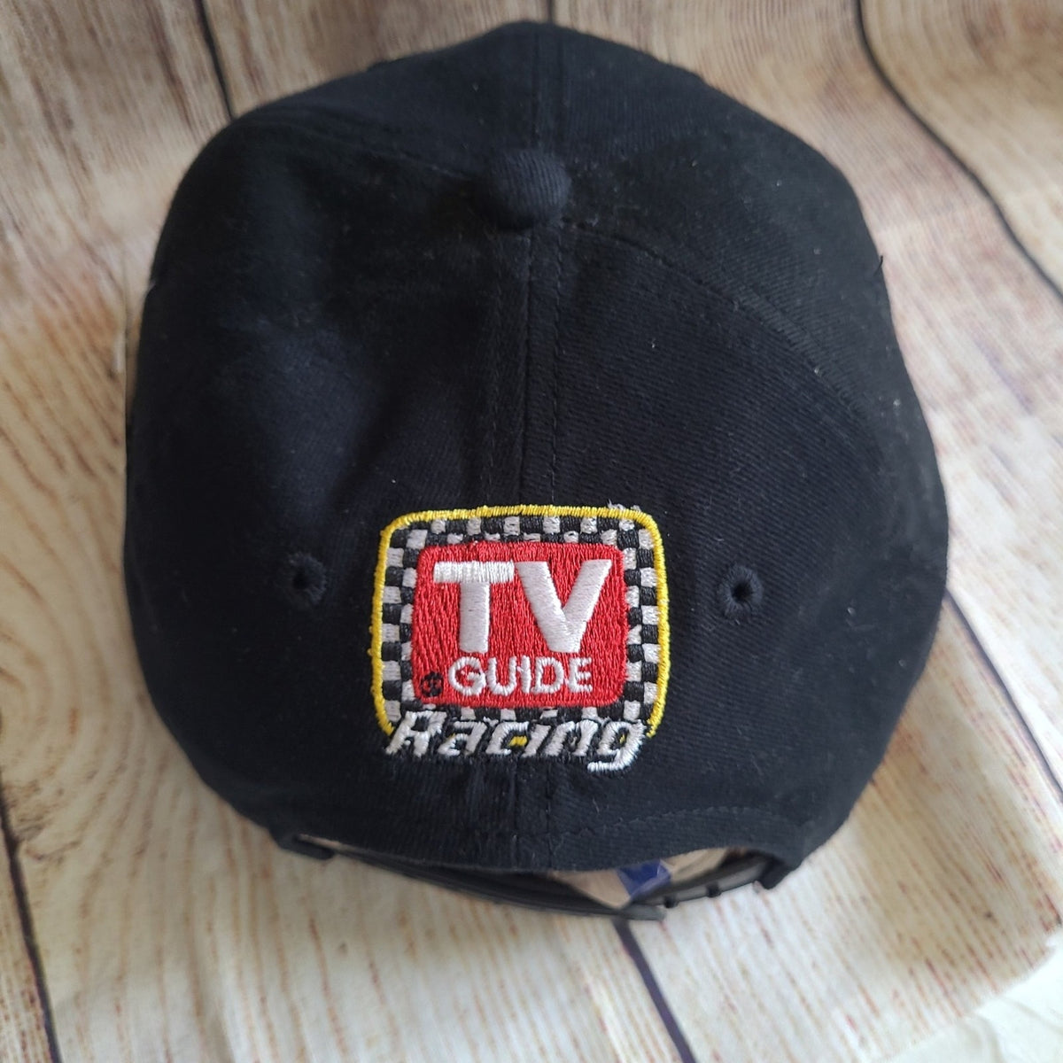 Vtg Nascar TV guide  snapback hat #16 Kevin Lepage 1999 2000