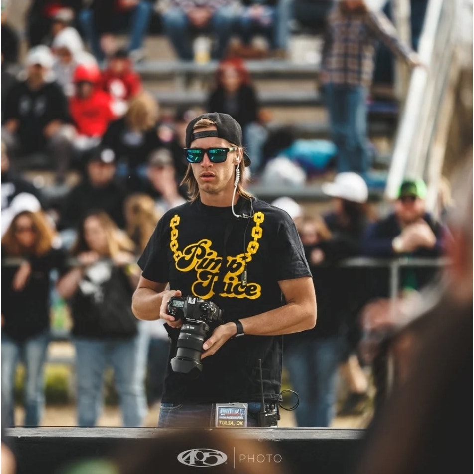 Pimp Juice Gold Chain Tee Shirt Y2k