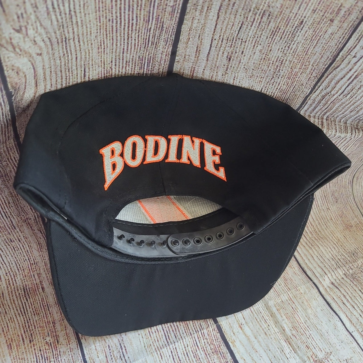 Vtg Nascar Geoff Bodine Script Big Logo Racing made in usa QVC #7