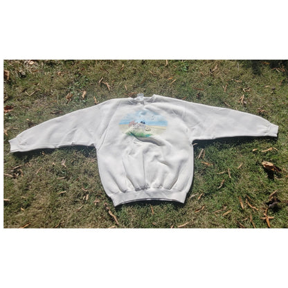 Vintage Mickey Minnie Beach Disney Store crewneck Sweatshirt