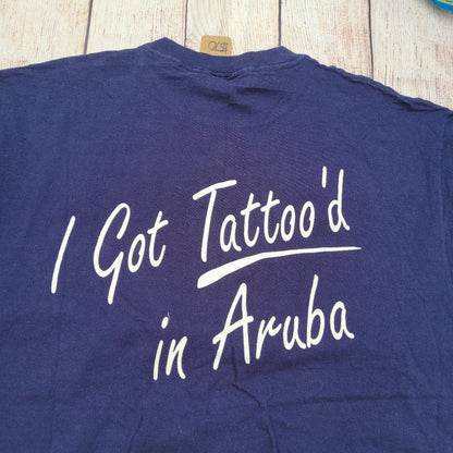 Vintage I got Tattoo in Aruba tee shirt