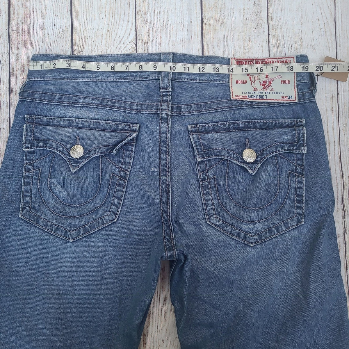 Vintage True Religion denim shorts  Y2k Baggy Jorts
