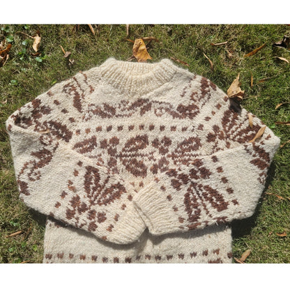 Vtg Andes Artesanias Wool Sweater