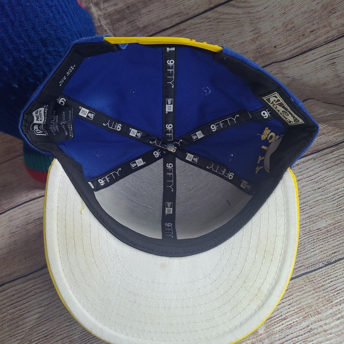 Vtg Golden State Warriors New Era Hardwood Classics