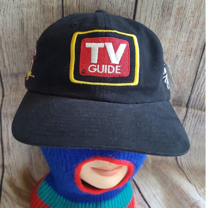 Vtg Nascar TV guide  snapback hat #16 Kevin Lepage 1999 2000