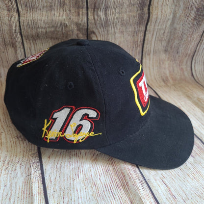 Vtg Nascar TV guide  snapback hat #16 Kevin Lepage 1999 2000