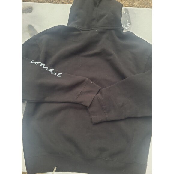 Black Cranberries 1994 tour hoodie with white text on sleeve vintage style from RetroVintage Thrift