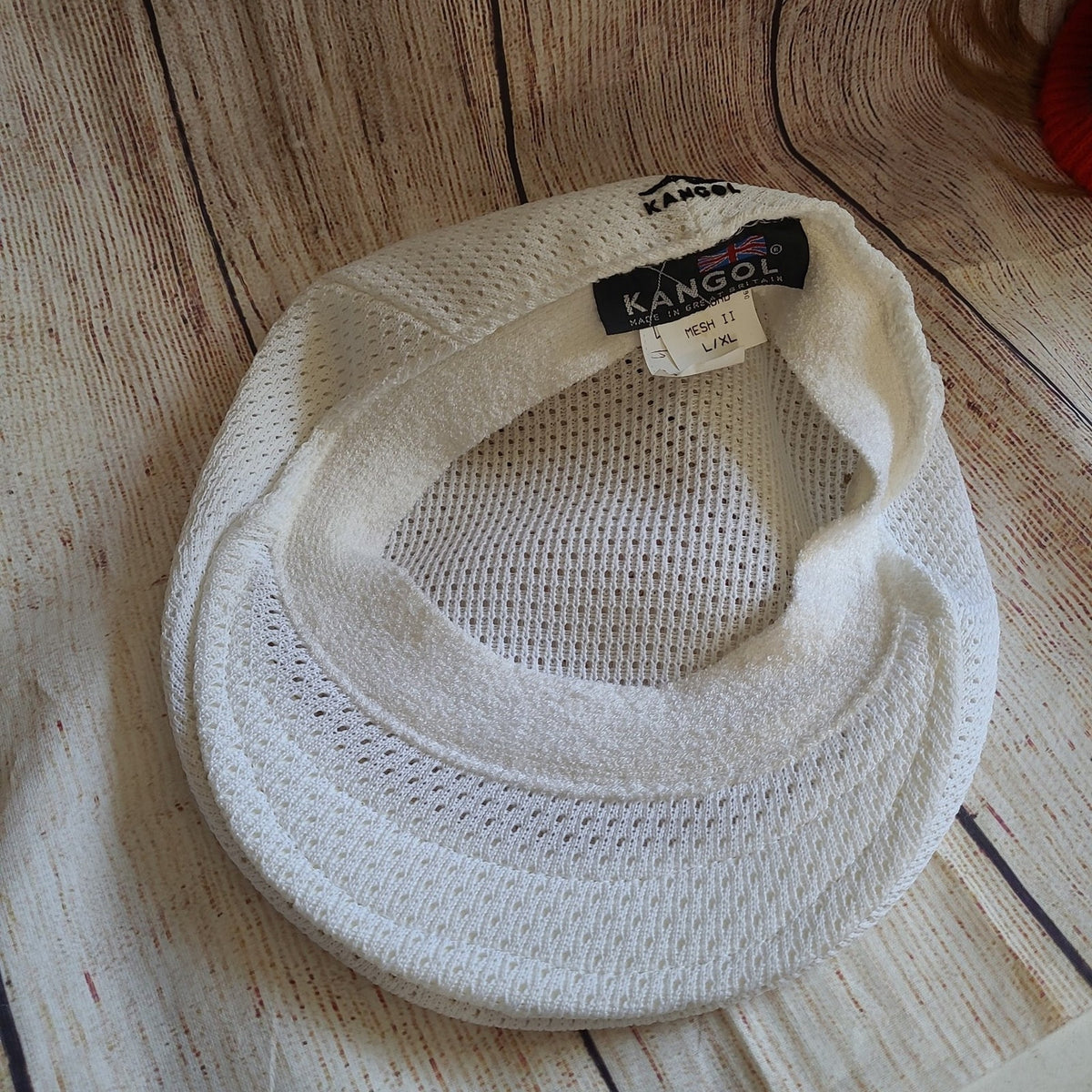 Vintage Kangol Mesh Newsboy cap Hat LG XL