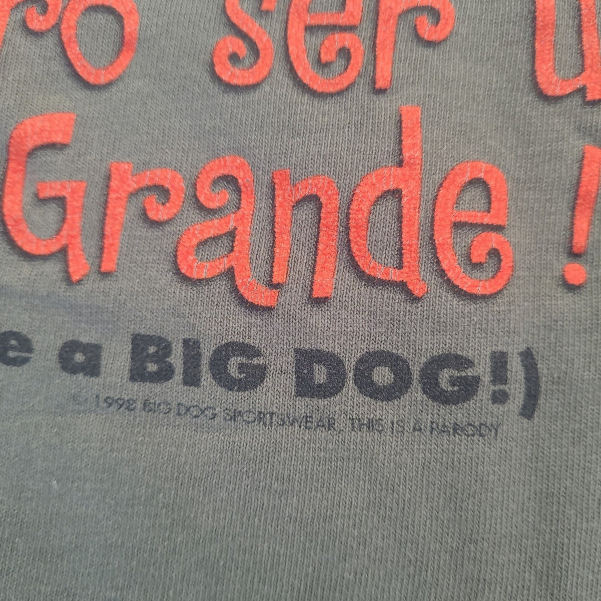 Vintage Big Dogs x Taco Bell Yo Quiero tee shirt