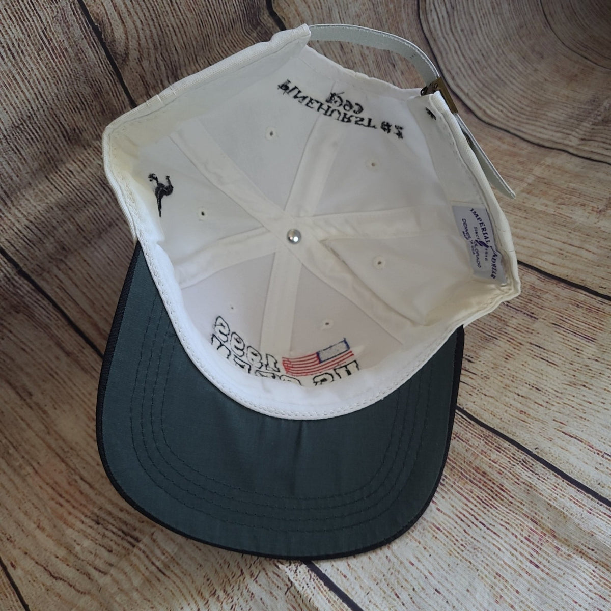 Vintage US Open 1999 Pinehurst Golf Hat leather  Strapback Imperial