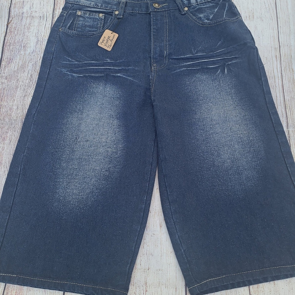 Vintage True Rock denim shorts  Baggy Jorts