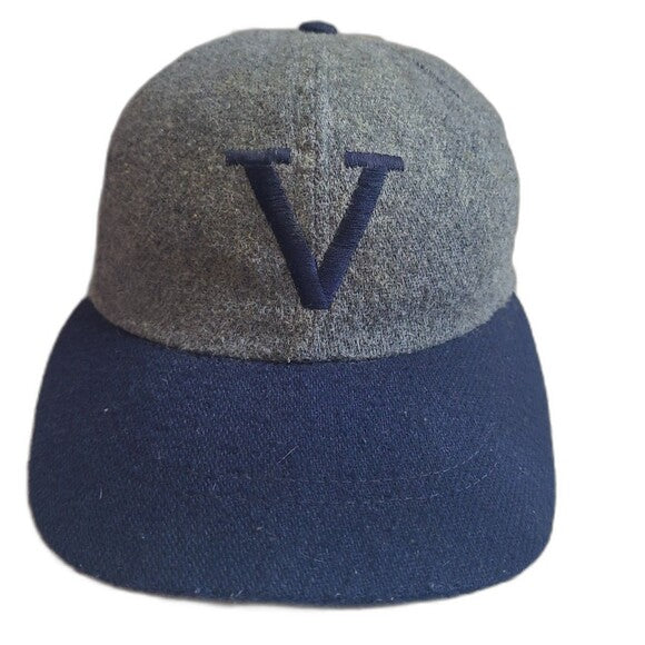 Vtg Virginia University Wool Baseball Cap hat Edward Scissorhands