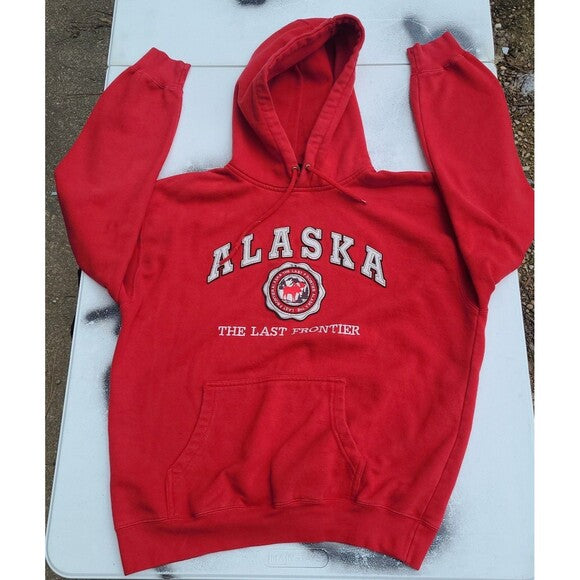 Vintage Alaska Last Frontier hoodie sweatshirt