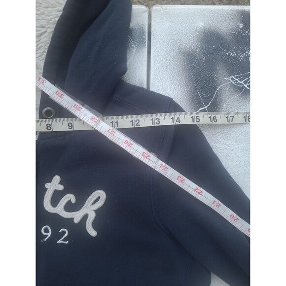 Vtg Abercrombie and Fitch Fur zip Hoodie