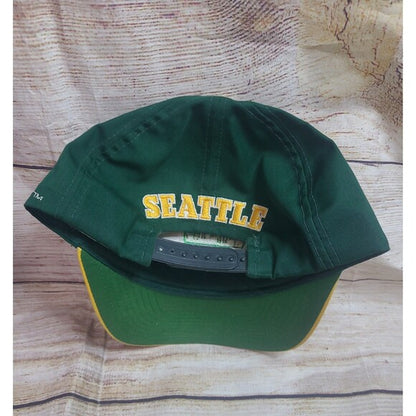 Vintage Seattle Supersonics AJD snapback hat