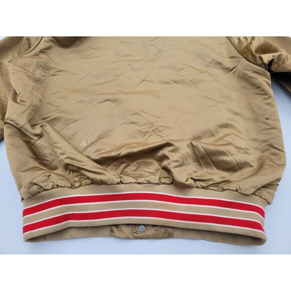 Vintage San Francisco 49ers Satin Varsity Jacket Stahl Urban