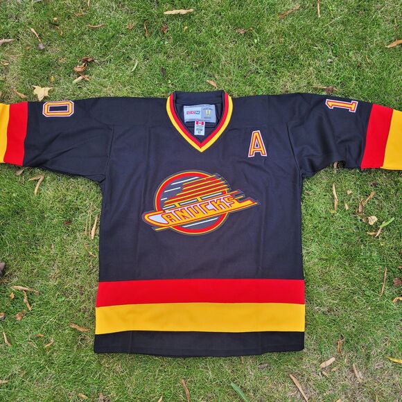 Vancouver Canucks Hockey Jersey Bure #10 CCM