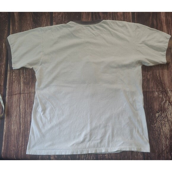 Vintage Sportsbar Rockstar Rock and Roll Ringer tee single stitch