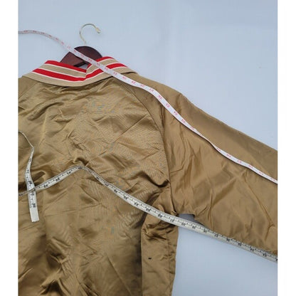 Vintage San Francisco 49ers Satin Varsity Jacket Stahl Urban