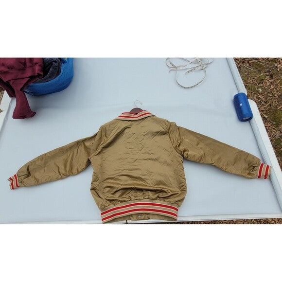 Vintage San Francisco 49ers Satin Varsity Jacket Stahl Urban