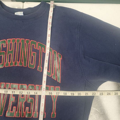 Vtg Champion Reverse Weave Washington University Crewneck Sweatshirt