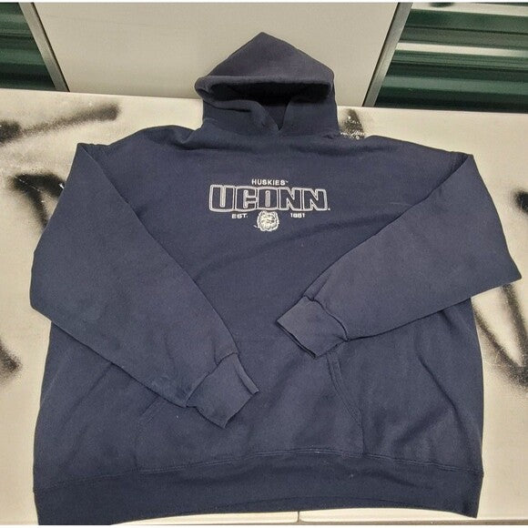 Vintage Connecticut Huskies Lee Sport Hoodie
