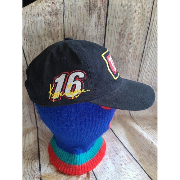 Vtg Nascar TV guide  snapback hat #16 Kevin Lepage 1999 2000
