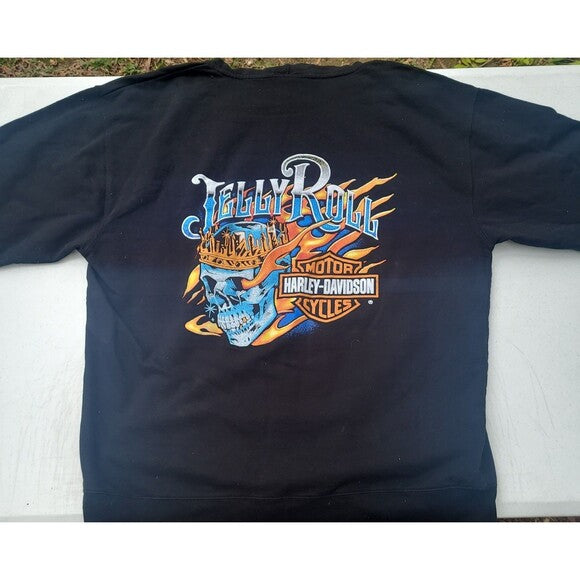 Harley Davidson Jelly Roll Hoodie Beautifully Broken Tour sweatshirt