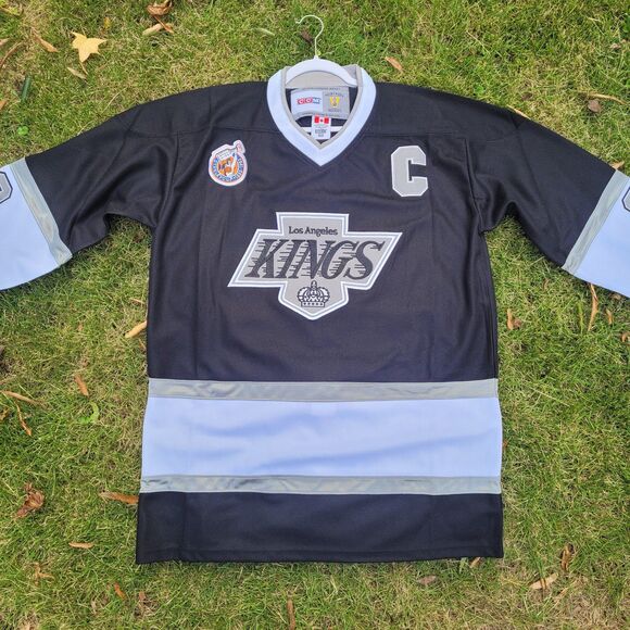 Vintage LA Kings #99 Gretzky CCM Jersey