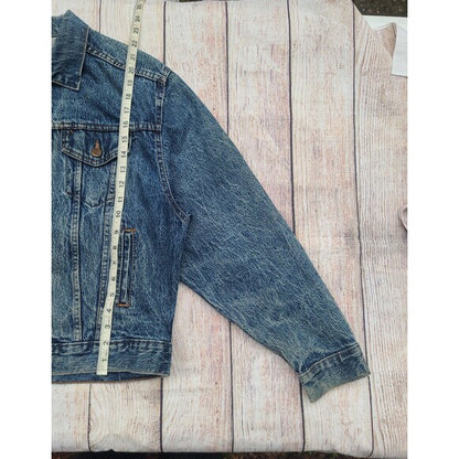 Vintage 80s Chic Denim Jacket Made in USA