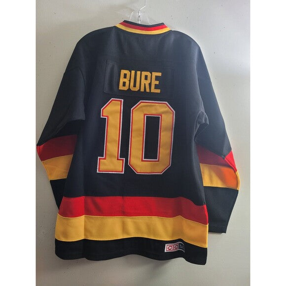 Vancouver Canucks Hockey Jersey Bure #10 CCM