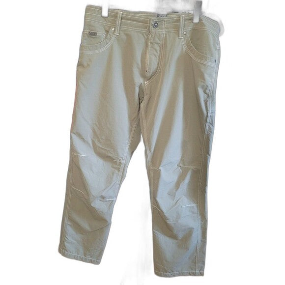 Kuhl Pants Nylon Olive Green 34 x 30