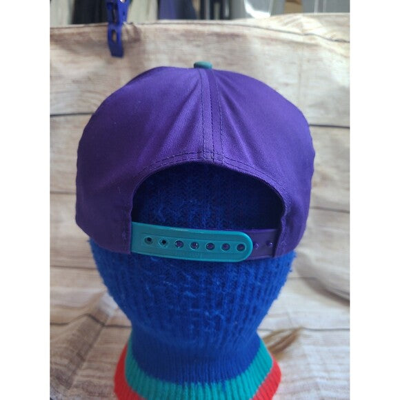 Vtg Anaheim Mighty Ducks snapback hat cap