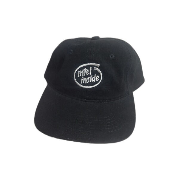 Vintage Intel Inside dad hat IBM pentium Y2k
