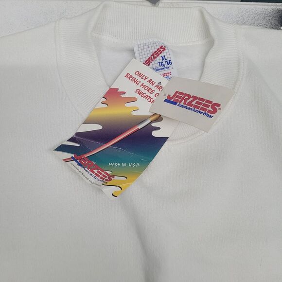 Vintage Jerzees Crewneck  Sweatshirt Deadstock with tags